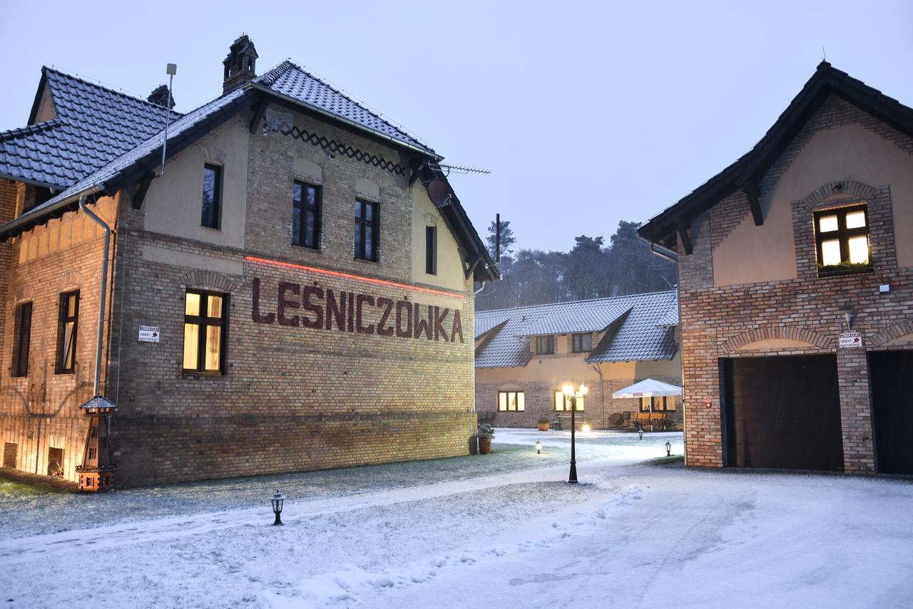 Pensjonat Lesniczowka Słubice Exteriör bild